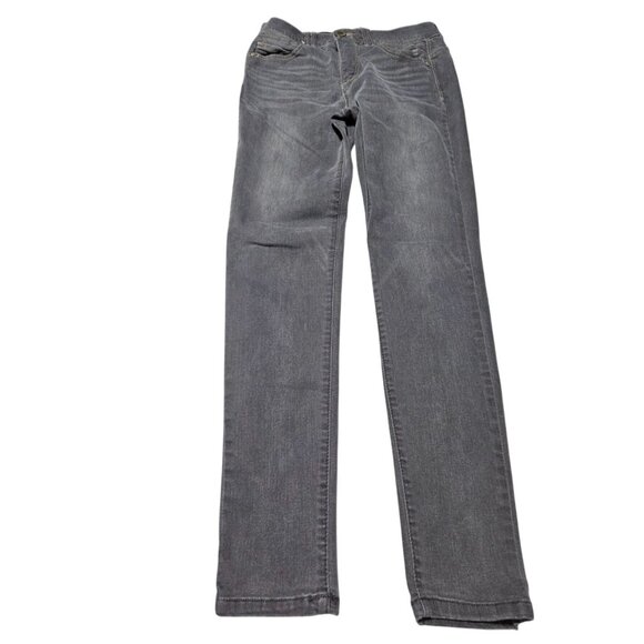 Democracy Ab Technology Jeans Womens Size 6 Skinny Mid Rise Gray Denim Pants - Picture 2 of 5